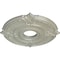 Ekena Millwork Attica Ceiling Medallion (Fits Canopies up to 5"), Hand-Painted Flash Copper, 18"OD x 4"ID x 5/8"P CM18ATFCS - alternate 2